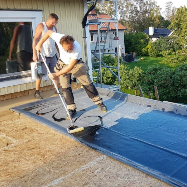 Dachfolie EPDM 1,5 mm Profi mit Zulassung abP (Breite 10,5 m)